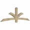 Ekena Millwork Davenport Rough Sawn Timber Gable Bracket, Douglas Fir, 84"W x 28"H x 4"D x 4"F, 8/12 Pitch GBW084X28X0404DAV00RDF - alternate 3